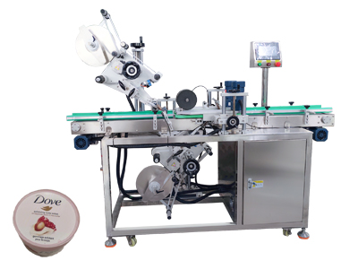 磨砂膏上下平面貼標(biāo)機